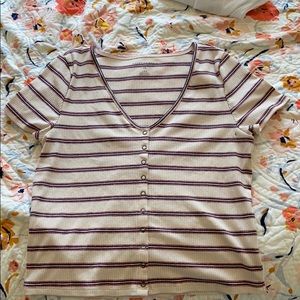 American Eagle ribbed shirt